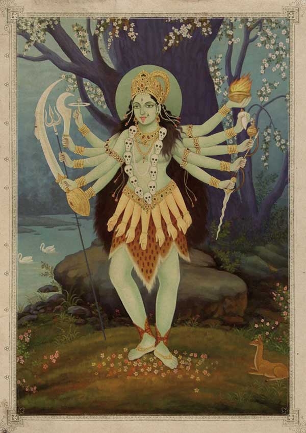 Preghiera a Kali, di Udai Nath